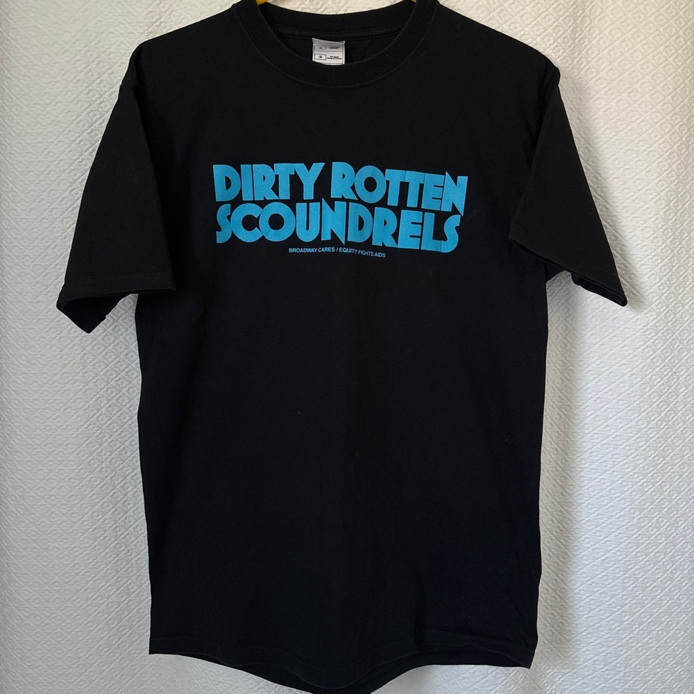 Dirty Rotten Scoundrels Broadway musical t-shirt size medium unisex